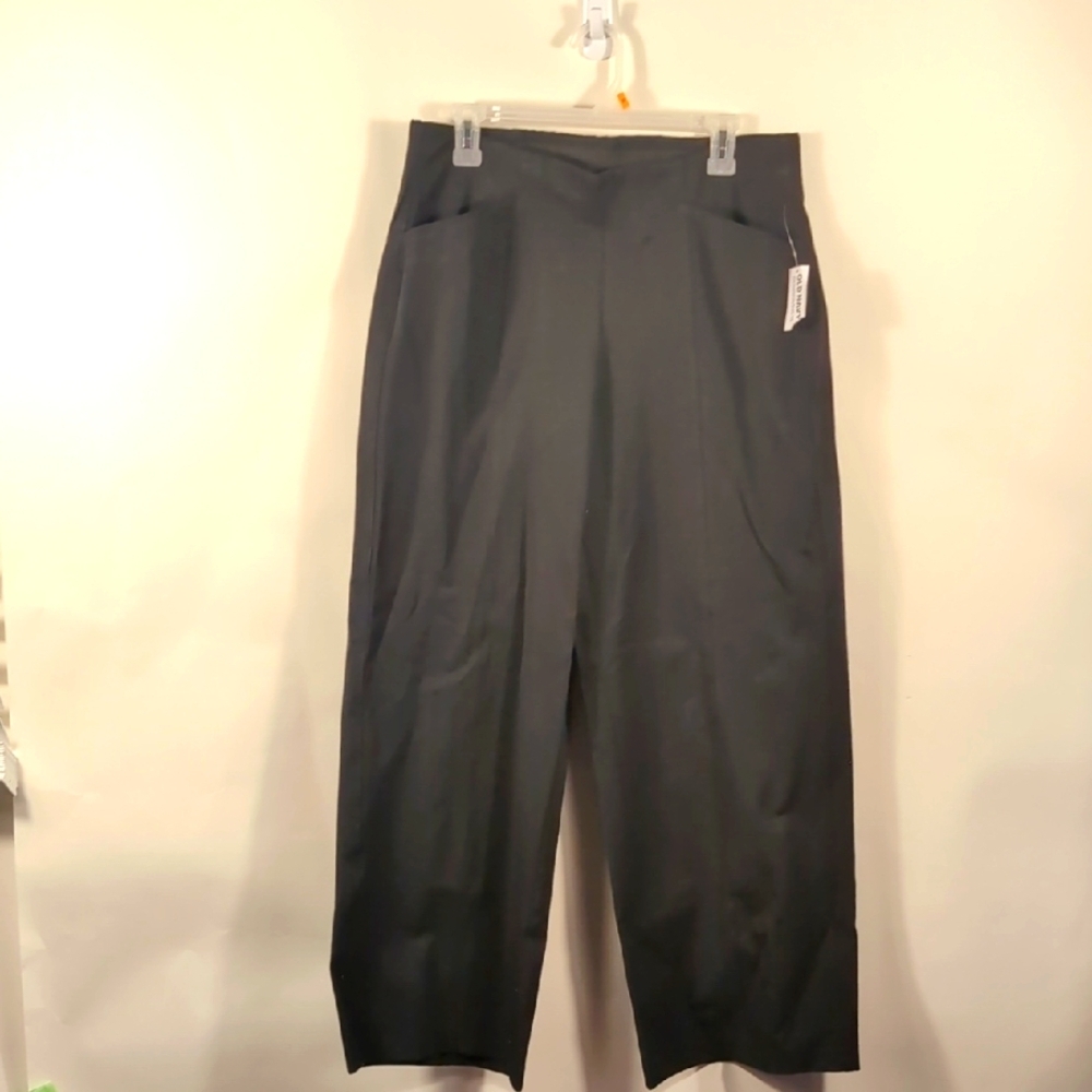 Old Navy Pixie Wide Legs Black Pants Size Large New With Tags Size Large